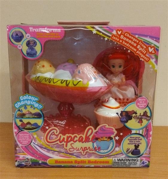 TMTOYS CUPCAKE ZESTAW DESER BANANOWY LALECZKA-132721 TMTOYS CUPCAKE ZESTAW DESER BANANOWY LALECZKA-132721