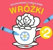 WRÓŻKI. KOLOROWANKA Z NAKLEJKAMI