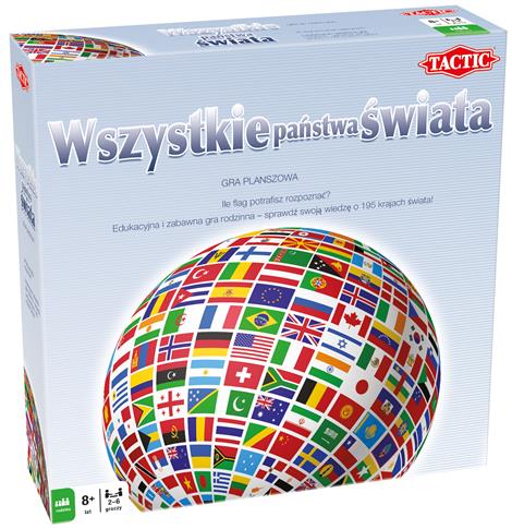 Tactic, gra planszowa Wszystkie państwa świata
