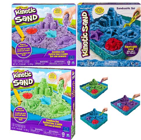 Kinetic Sand. Zamek, mix kolorów