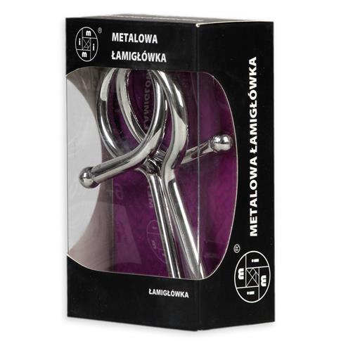 Mi-Toys, Łamigłówka metalowa 2, srebrny, 2 el.
