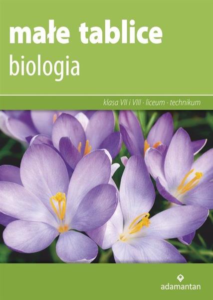 MAŁE TABLICE. BIOLOGIA DLA KLAS 7-8 ORAZ LICEUM