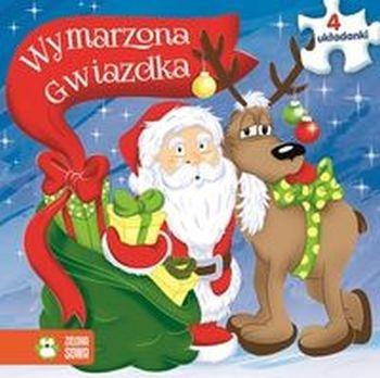 WYMARZONA GWIAZDKA KSIĄŻKA Z PUZZLAMI