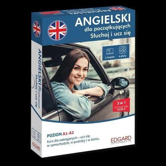 ANG. DLA POCZĄTKUJĄCYCH. SŁUCHAJ I UCZ SIĘ + CD