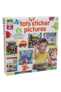 ALEX JR. TOTS STICKER PICTURES
