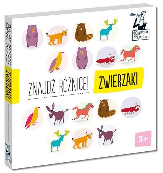 ZNAJDŹ RÓŻNICE! ZWIERZAKI