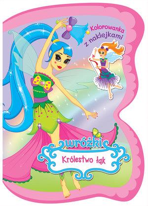 WRÓŻKI KRÓLESTWO ŁĄK. KOLOROWANKA Z NAKLEJKAMI