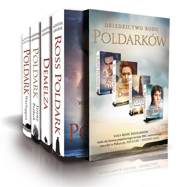 PAKIET DZIEDZICTWO RODU POLDARKÓW. TOMY 1-4