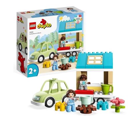 LEGO DUPLO, klocki Town Dom rodzinny na kółkach,