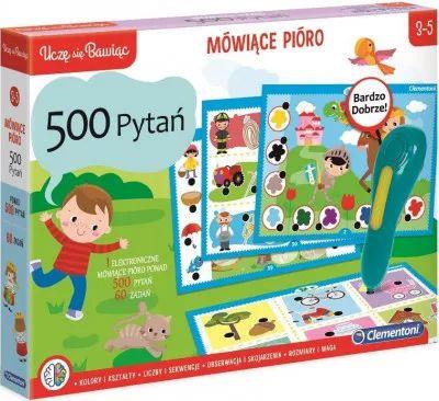 Uczę się bawiąc. Mówiące Pióro. 500 pytań
