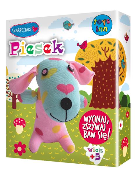 SKARPETKOWE ZWIERZAKI PIESEK STNUX