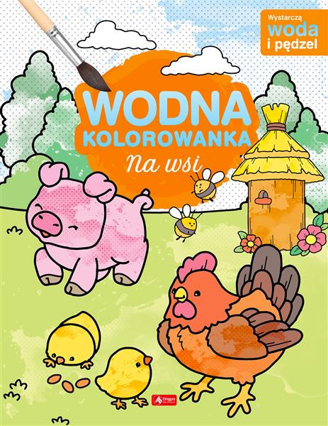 WODNA KOLOROWANKA. NA WSI