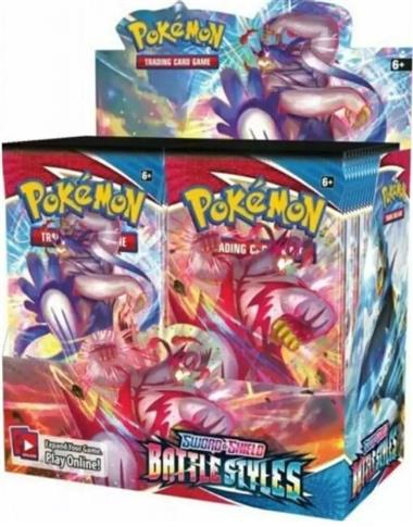 Karty Battle Styles Booster, mix wzorów