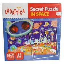 LUDATTICA SECRET PUZZLE. IN SPACE - W KOSMOSIE