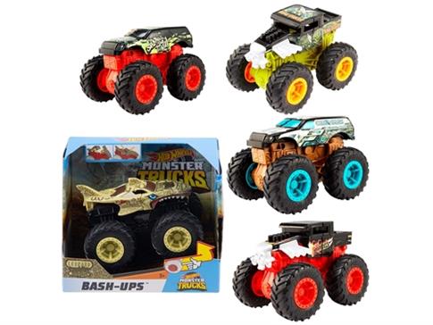 Hot Wheels. Monster Trucks. Pojazd z kraksą, MIX