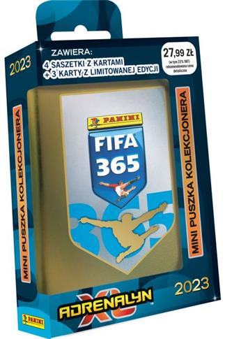 Panini Fifa 365 Adrenalyn XL 2023 mini puszka kole