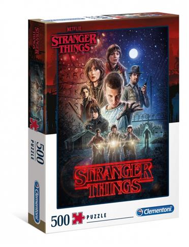 Puzzle 500 el. Stranger things Clementoni