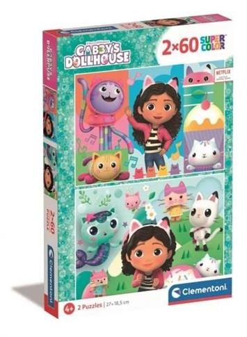 Clementoni, puzzle, zestaw układanek Koci Domek Ga