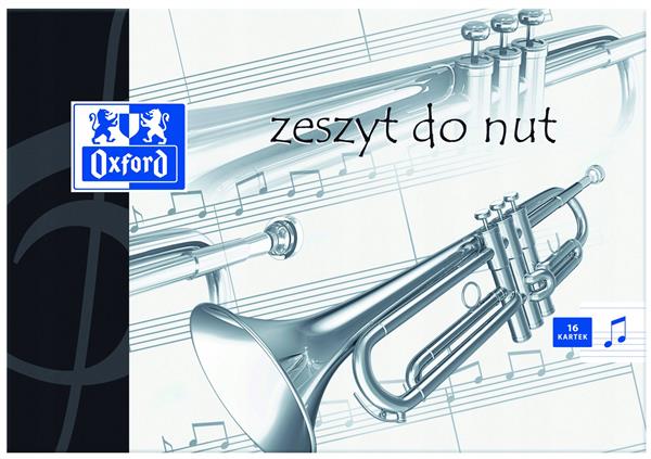 ZESZYT OXFORD DO NUT A5/16K PIĘCIOLINIA
