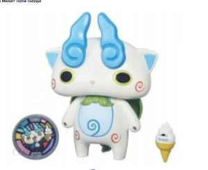YO-KAI WATCH FIGURKA KOMASAN MEDAL CZERWONA
