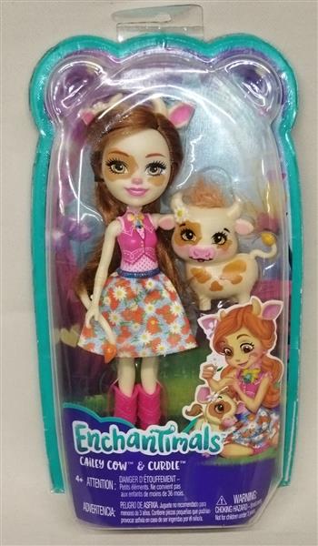 ENCHANTIMALS. LALKA I ZWIERZĄTKO KRÓWKA MATTEL