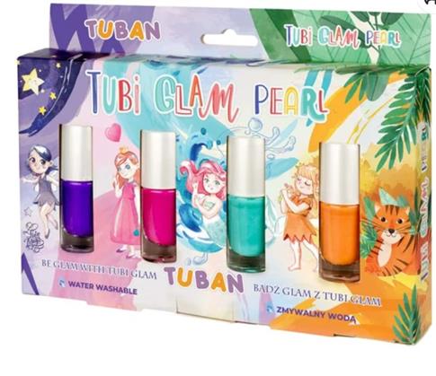 Zestaw lakierów Tubi Glam, 4 kolory