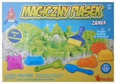 MAGICZNY PIASEK ZAMEK ŚWIECI W CIEMNOŚCI