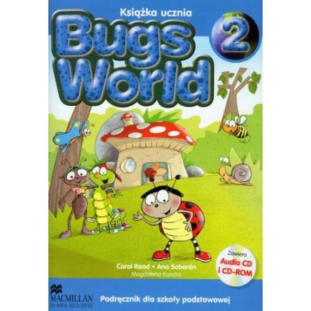BUGS WORLD. KLASA 2. PODRĘCZNIK Z PŁYTĄ CD-ROM