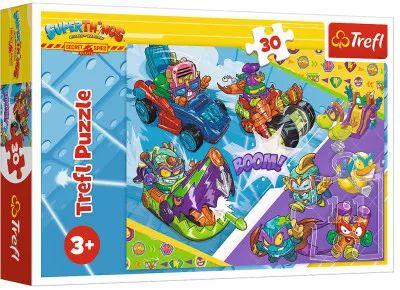 Trefl, puzzle, Super Zings, Drużyna Super Szpiegów