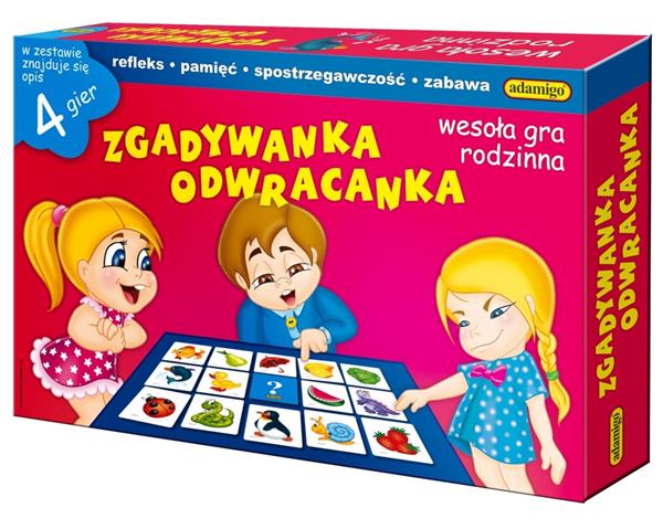 ADAMIGO GRA ZGADYWANKA ODWRACANKA 4+