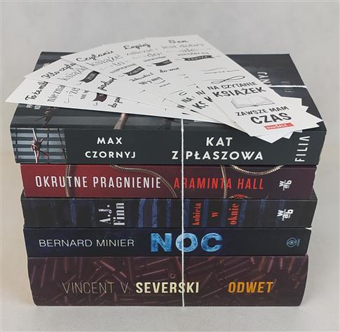 PAKIET 5 KSIĄZEK- KRYMINAŁ