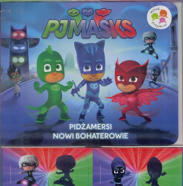 NOWI BOHATEROWIE PJMASKS PIDŻAMERSI
