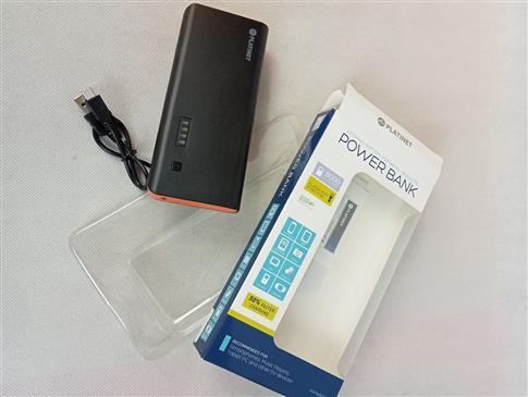POWERBANK PLATINET 8000 mah CZARNO-POMARANCZOWY