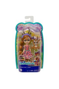 ENCHANTIMALS. LALKA GABRIELA GAZELLE + SPOTTER MAT