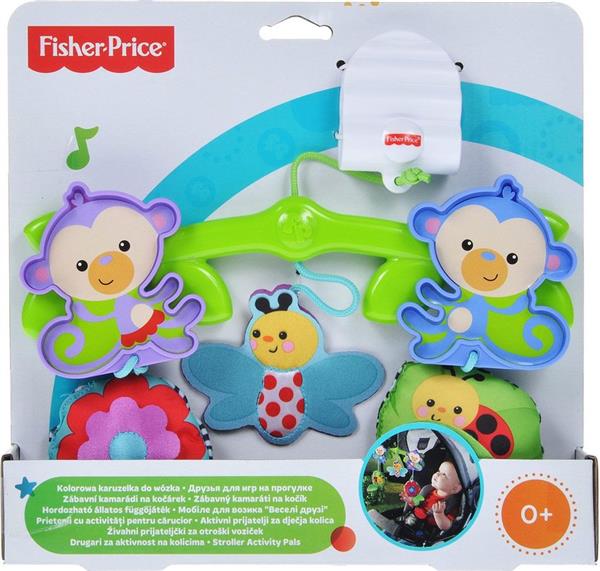 FISHER PRICE KOLOROWA KARUZELKA DO WÓZKA