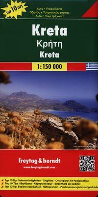KRETA MAPA 1:150 000