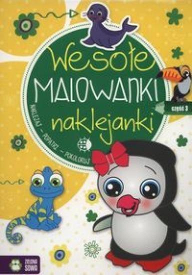 WESOŁE MALOWANKI NAKLEJANKI CZ.3