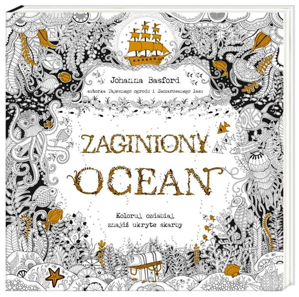 ZAGINIONY OCEAN KSIĄŻKA DO KOLOROWANIA