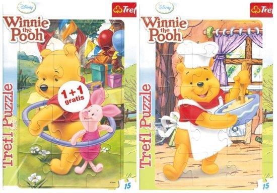 TREFL PUZZLE MEDVÍDEK PÚ 2X15 DÍLKŮ