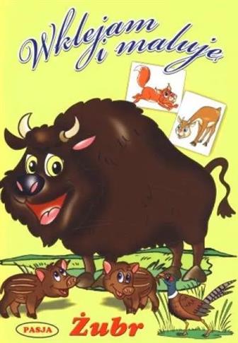 Wklejam i maluję. Żubr