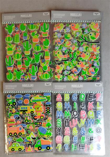 KAYET ZESTAW NAKLEJEK STICKERS mix-77955