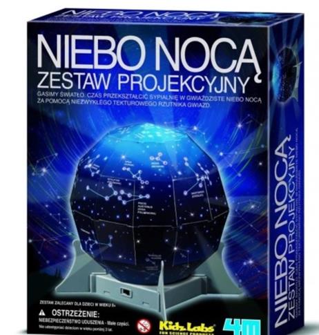 NIEBO NOCĄ ZESTAW PROJEKCYJNY ZRÓB TO SAM 8+