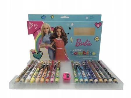 KREDKI DREWNIANE BARBIE 18 KOL BAMBINO ST.MAJEWSKI