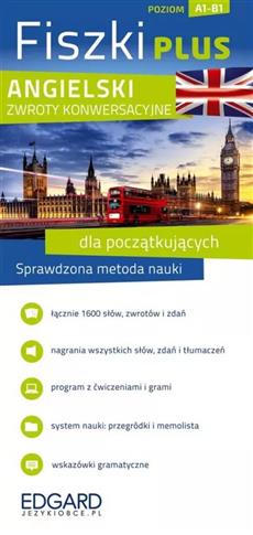 Angielski. Fiszki PLUS. Zwroty konwersacyjne, pozi