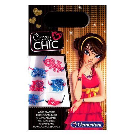 CLEMENTONI CRAZY CHIC. BRANSOLETKI ZE SŁOWAMI