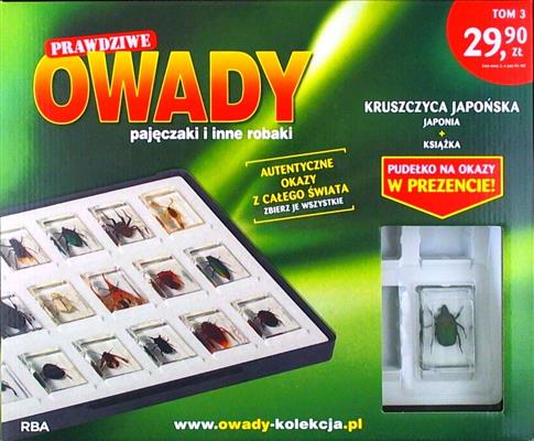 PRAWDZIWE OWADY PAJĘCZAKI I INNE ROBAKI NR 3