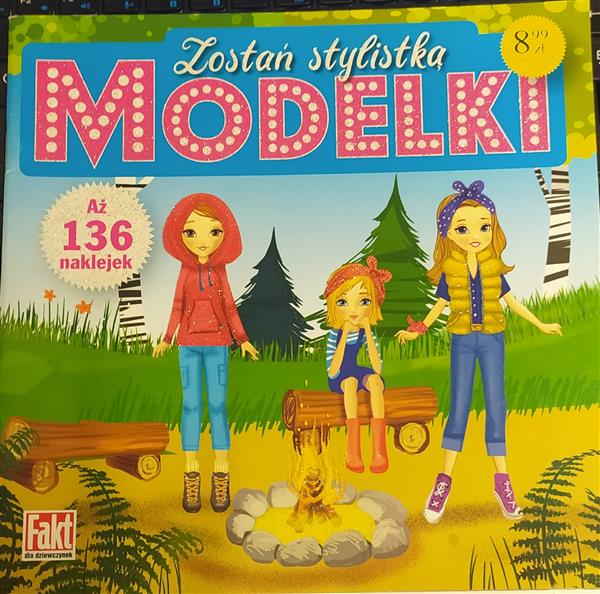 ZOSTAŃ STYLISTKĄ MODELKI Z 136 NAKLEJEK