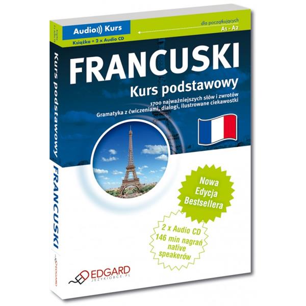 FRANCUSKI - KURS PODSTAWOWY (AUDIO KURS)  EDGARD
