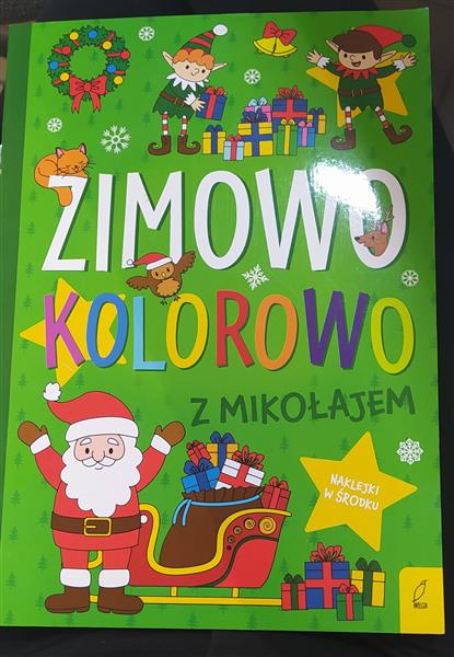 ZIMOWO KOLOROWO Z MIKOŁAJEM