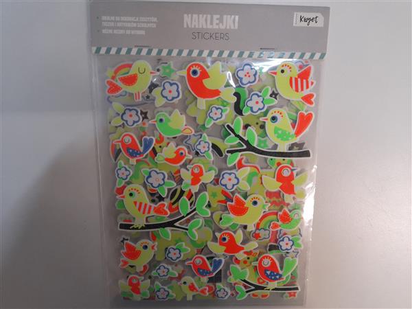 KAYET ZESTAW NAKLEJEK STICKERS MIX